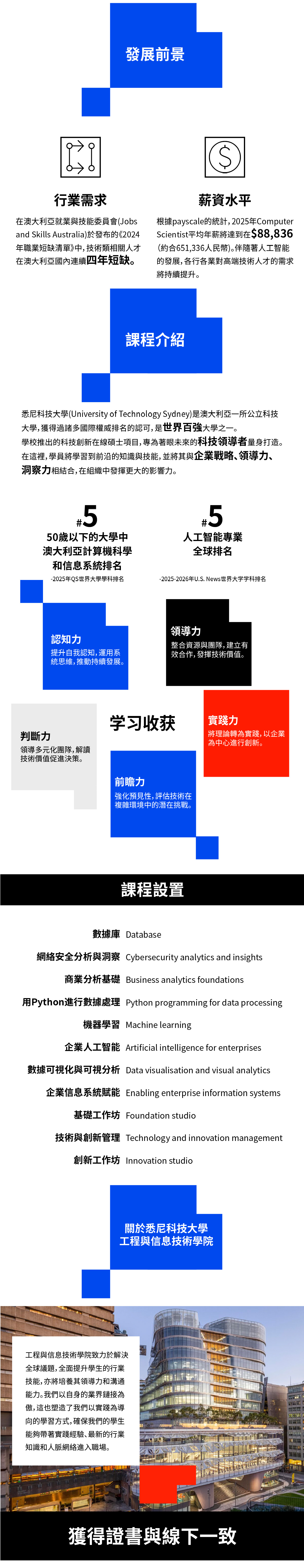 悉尼科技大学、University of Technology Sydney、uts online、online master、master online、online master degree、雪梨科技大学、碩士留學、線上碩士學位、在職 碩士 班、硕士、科技创新、AI,人工智能,信息系统,数据可视化,数据分析,数据挖掘,机器学习,商业分析,网络安全,云计算,数据库,数字化转型,技术转型,技术创新与管理,组织管理